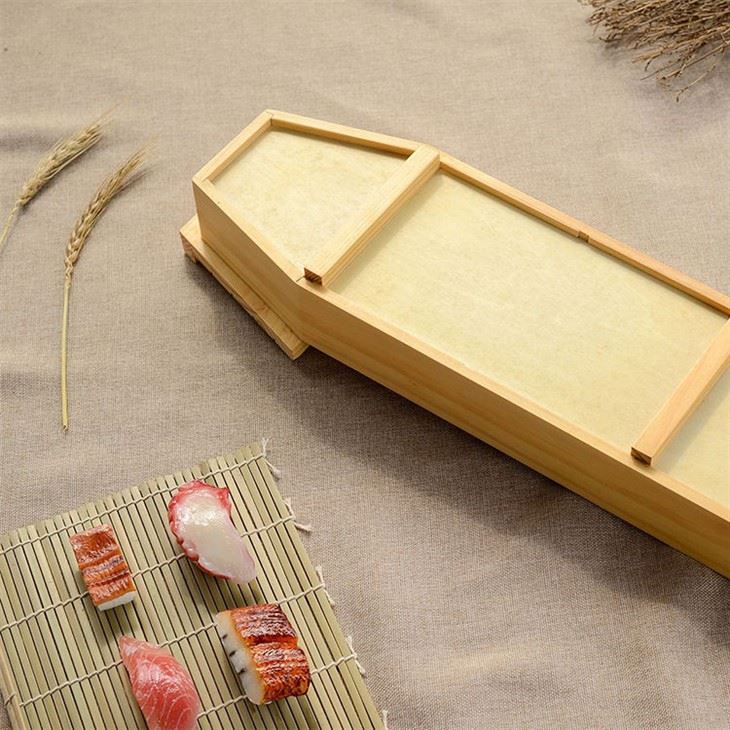 Eco Friendly Factory Price New Launched Sushi Tray Boat With Logo