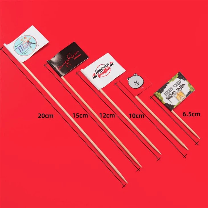 ESTICK Toothpicks Custom Logo Printed Sticks
